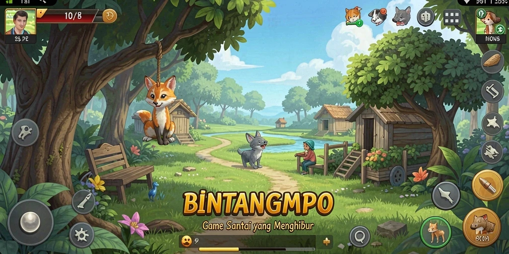 Screenshot dari gameplay BINTANGMPO yang seru dan menghibur.
