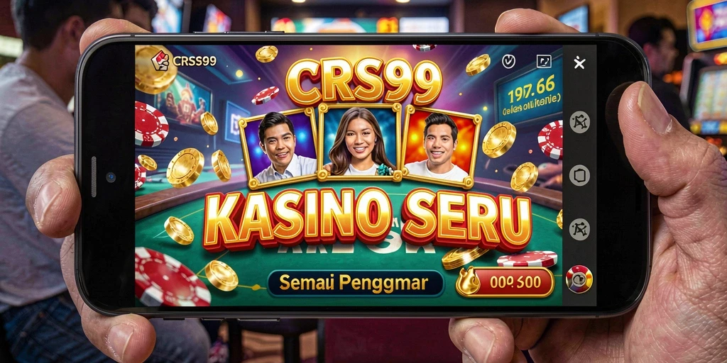 Screenshot utama CRS99 menunjukkan gameplay Kasino yang mendebarkan.