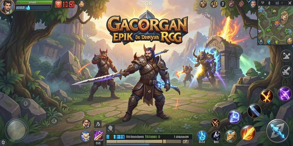 Gameplay GACOR108 yang seru dan mendalam di dunia RPG.