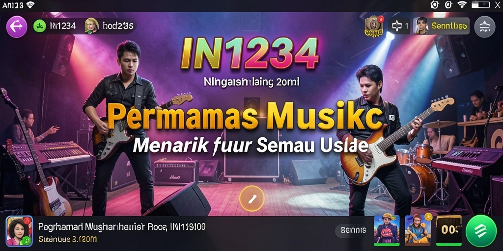 Tampilan gameplay IN1234 yang seru dan interaktif.