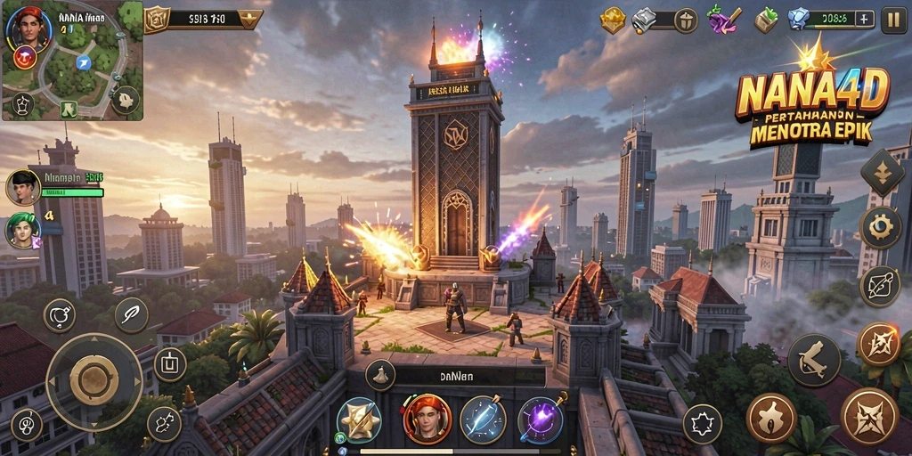 Gameplay intens dan strategi Tower Defense yang menegangkan.