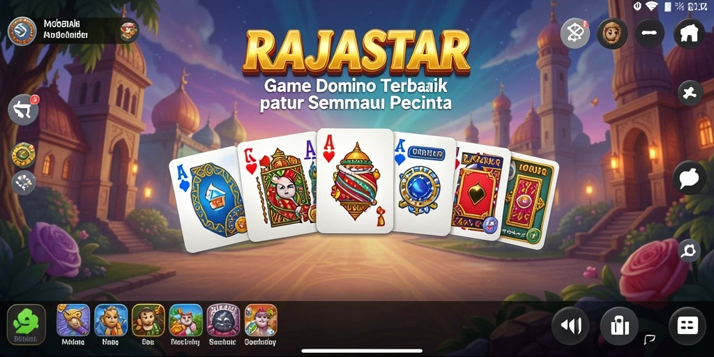 Screenshot gameplay RAJASTAR yang menarik dan menantang.