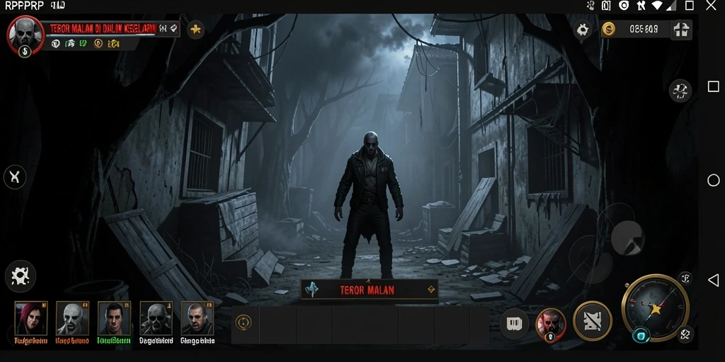 Gameplay menegangkan di dalam suasana kegelapan.
