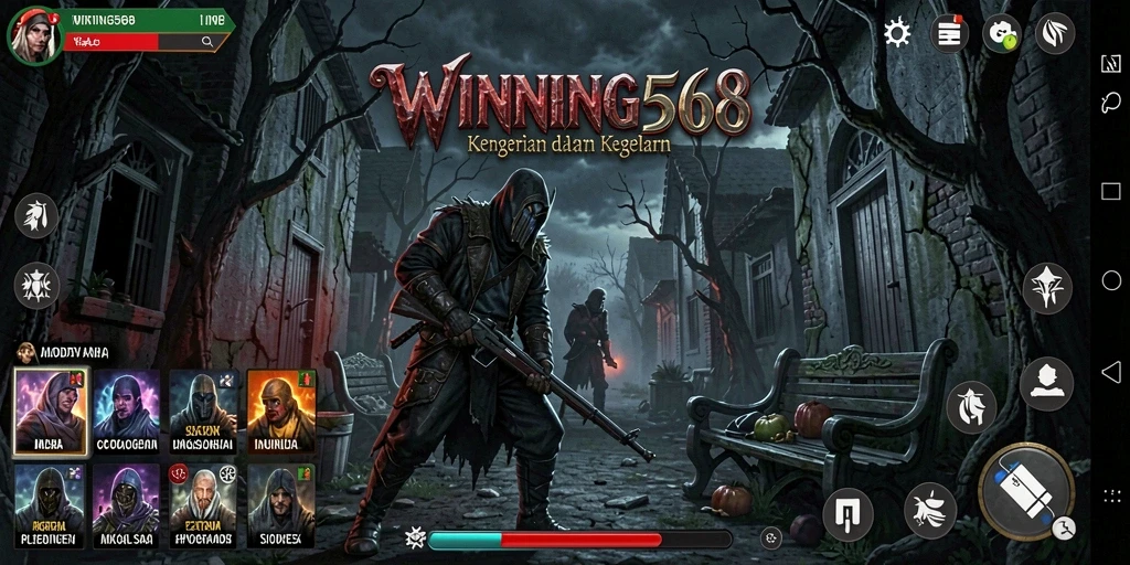 Gameplay menakutkan dengan suasana mencekam dari WINNING568.